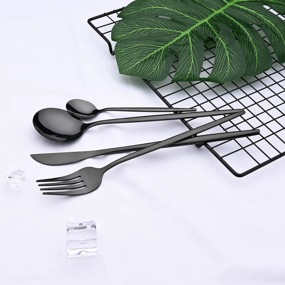 24pcs Stainless Steel Cutlery