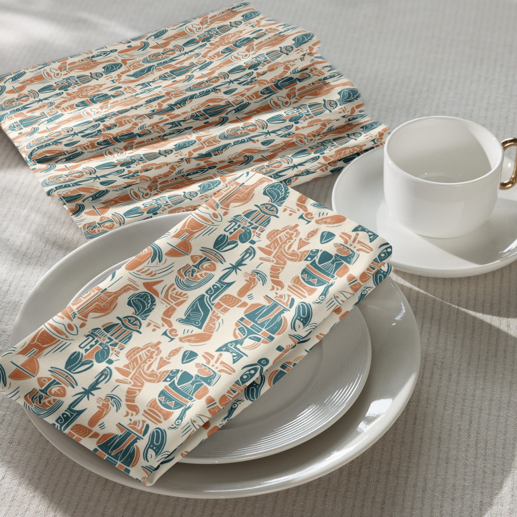 Aztec mixed Cloth napkin set