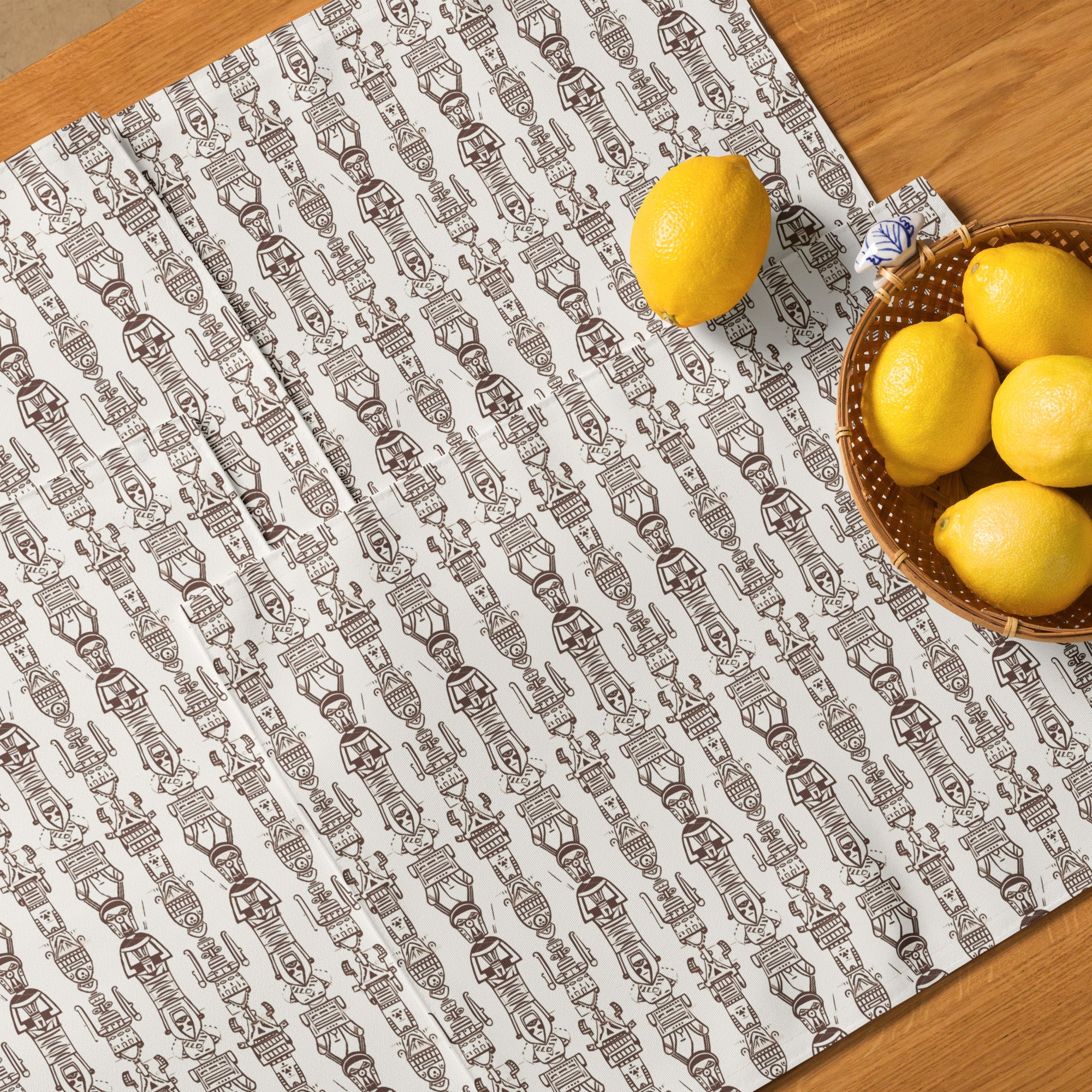 Aztec Brown Placemat Set