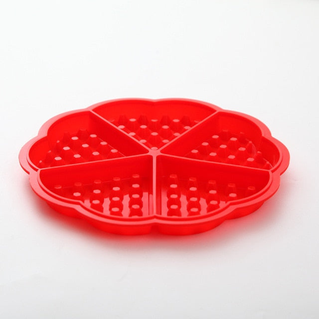 Waffle Makers For Kids Silicone Cake Mould Waffle Mould Silicone Bakeware Set Nonstick Silicone Baking Mold Set