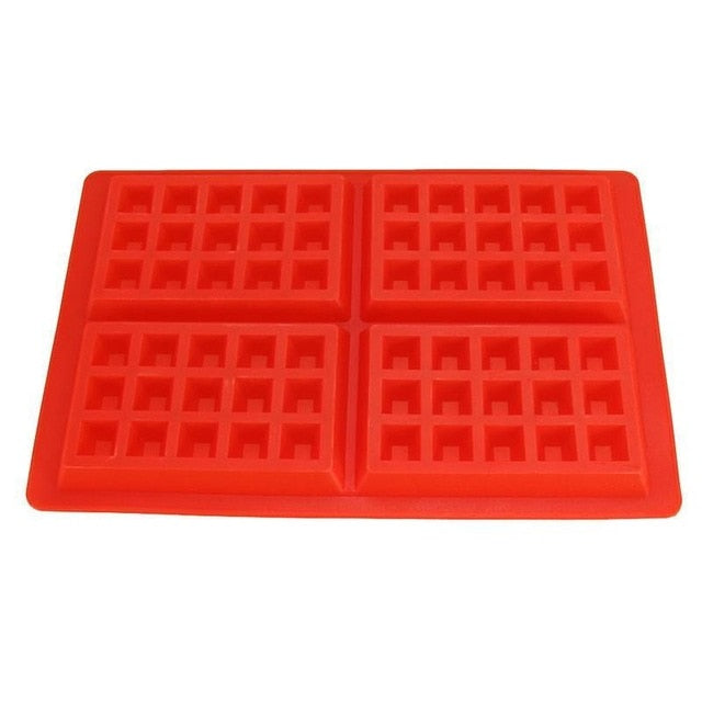 Waffle Makers For Kids Silicone Cake Mould Waffle Mould Silicone Bakeware Set Nonstick Silicone Baking Mold Set