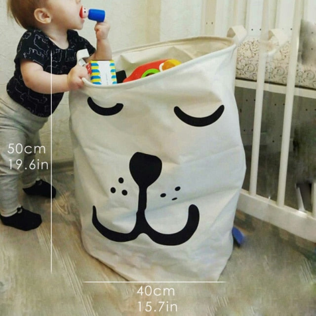 Tyvek laundry basket canvas Toy Storage Box Splice flexible veneer brown paper handbag burlywood Dirty clothes organizer Bin