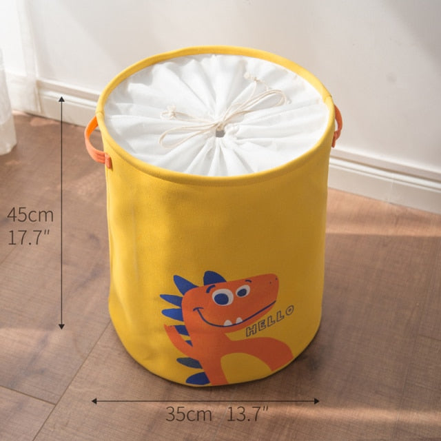 Tyvek laundry basket canvas Toy Storage Box Splice flexible veneer brown paper handbag burlywood Dirty clothes organizer Bin