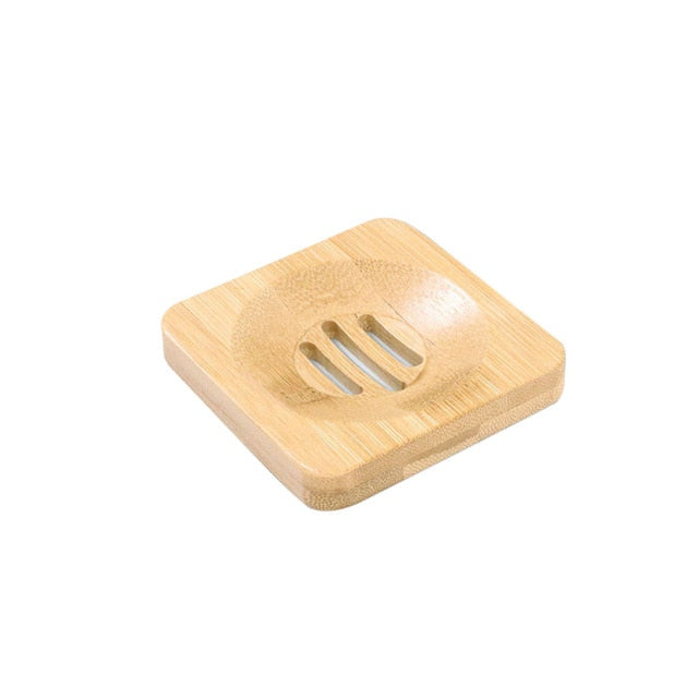 Wooden Natural Bamboo Soap Dishes