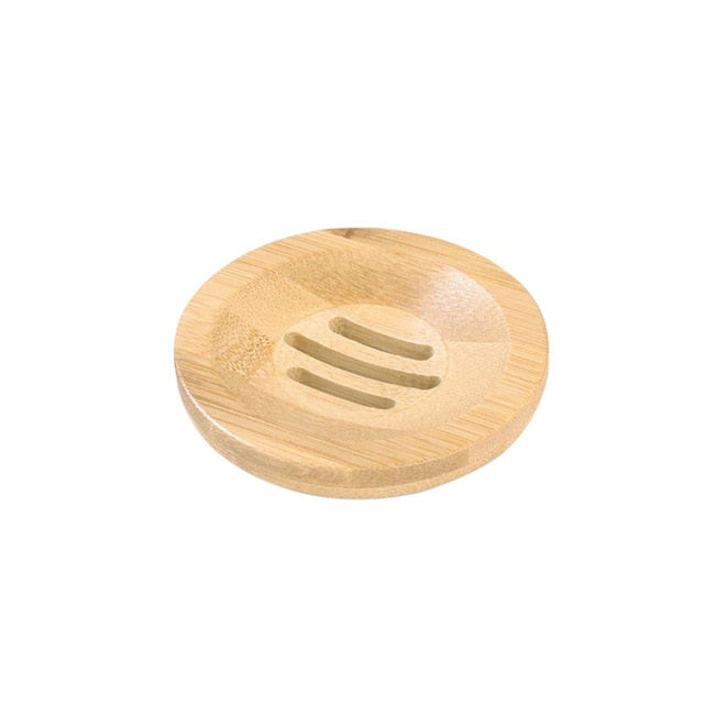 Wooden Natural Bamboo Soap Dishes