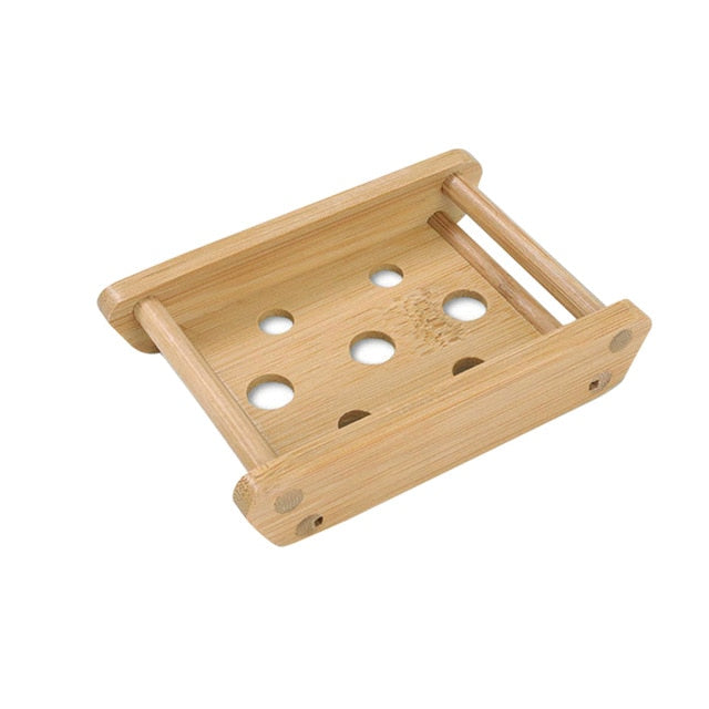 Wooden Natural Bamboo Soap Dishes