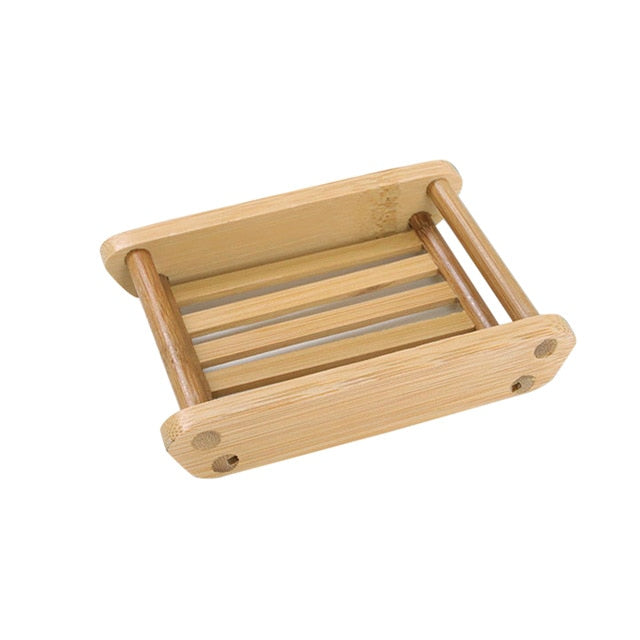 Wooden Natural Bamboo Soap Dishes