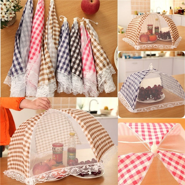 Fold-able Table Food Cover