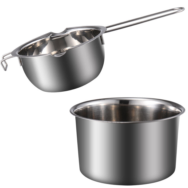 1 Set Double Boiler Pot Safe Chic Fine Cheese Melting Pot Stainless Steel Chocolate Pot Chocolate Melting Pot Melting Pot