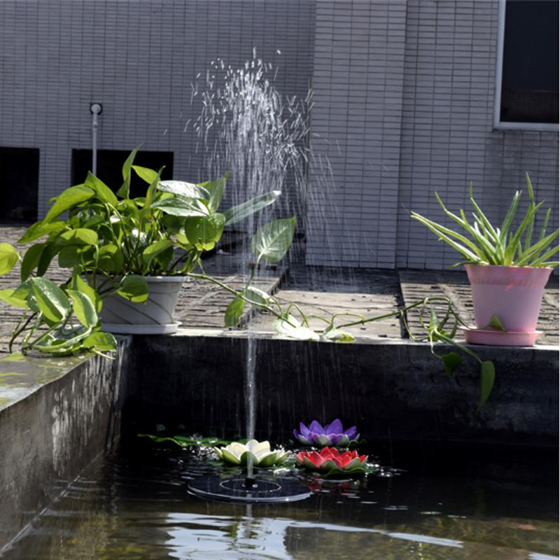 Mini Solar Power Water Fountain