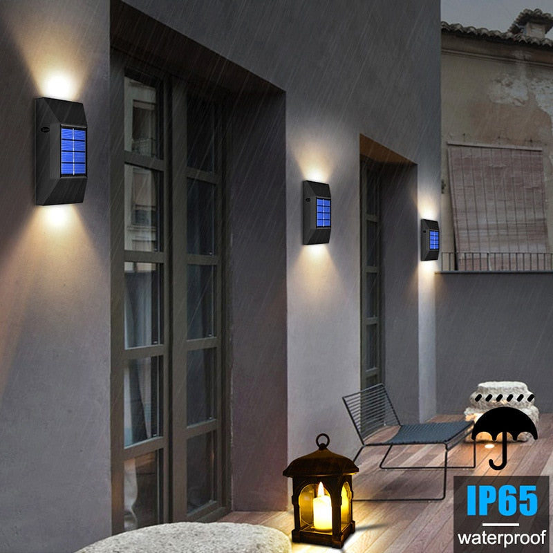 2pcs Outdoor Solar Light