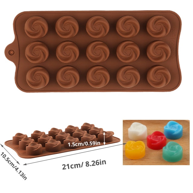 Chocolate Silicone Design Candy Mold