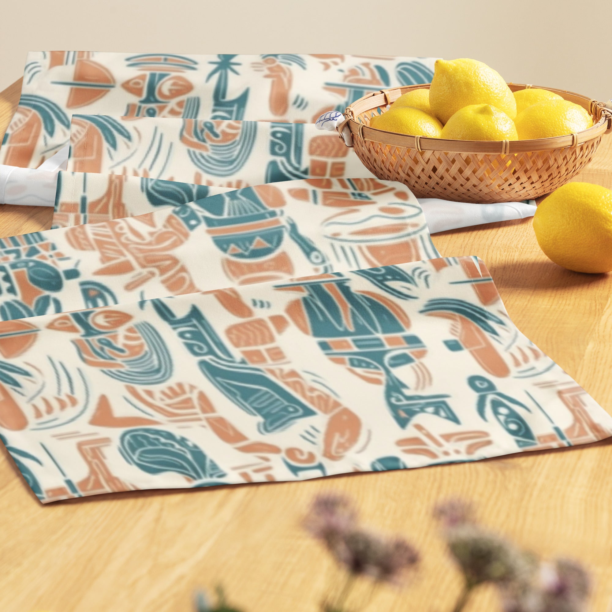 Aztec mixed Table runner