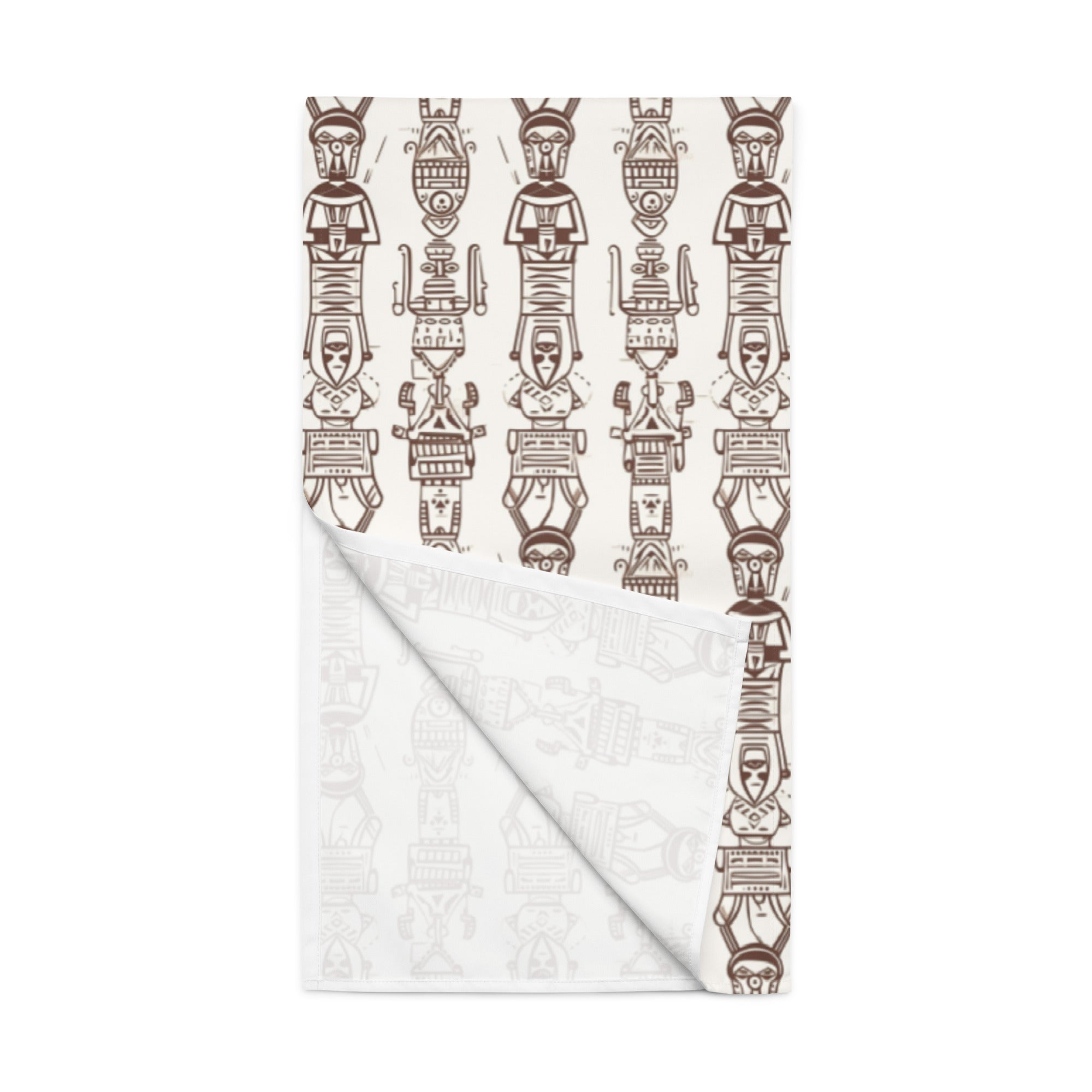 Aztec Brown Table runner